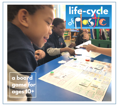 Life-Cycle of Plastic board game